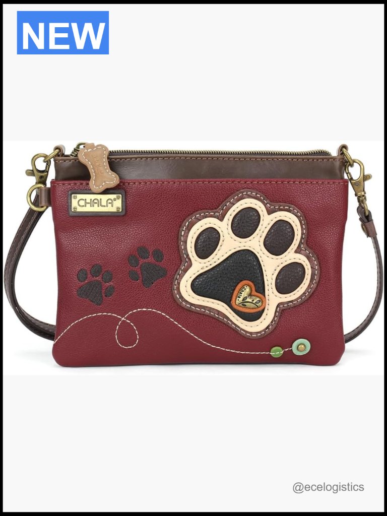 Mini Crossbody Purse With Convertible Strap Vegan Leather Compact